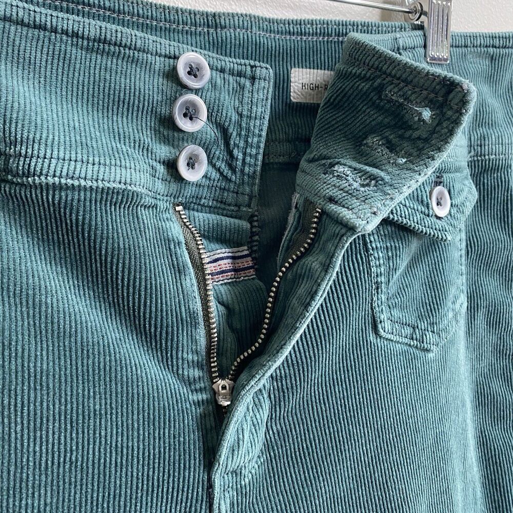 Anthropologie Pilcro And The Letterpress High-Rise Bootcut Corduroy Pants 31 - Picture 6 of 15